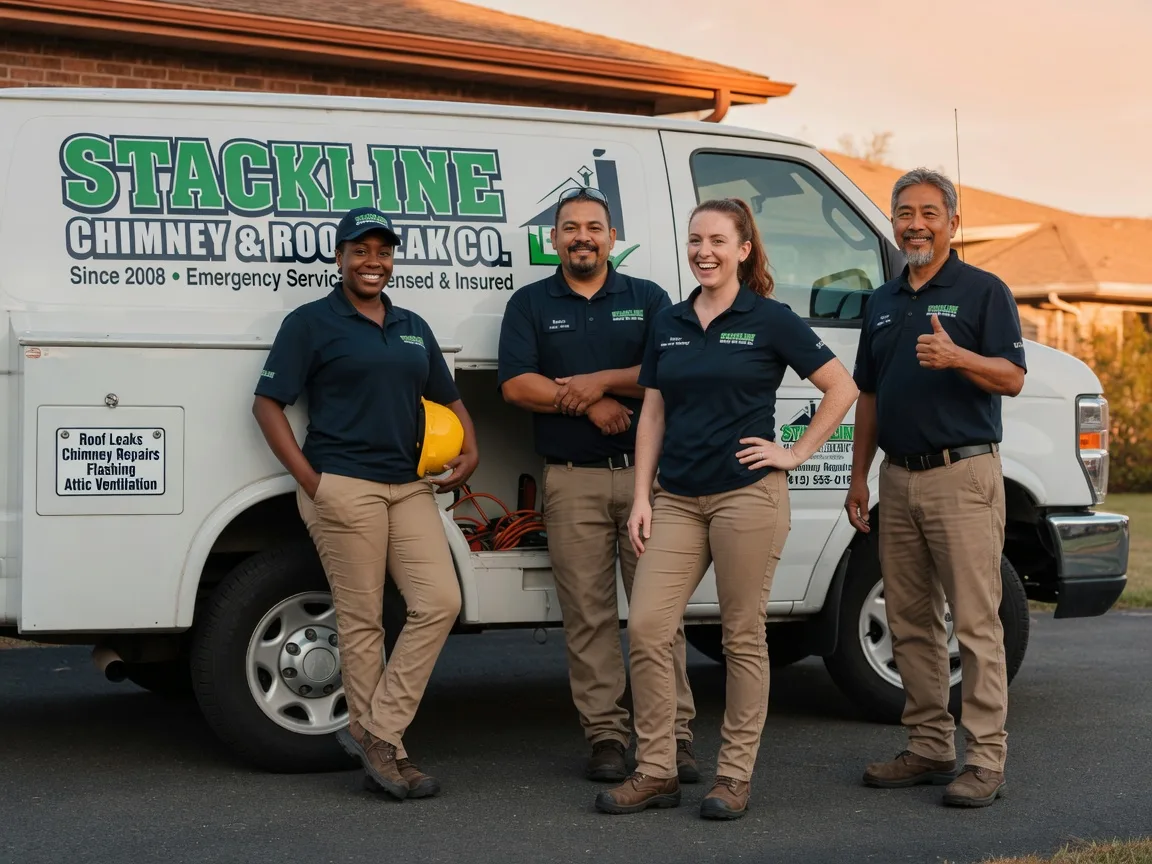 Chimney flashing repair company in Lewistown, OH